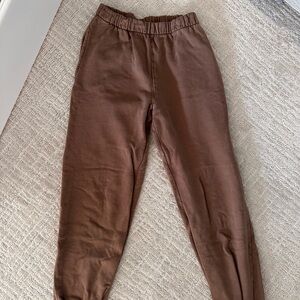 Brandy Melville Brown Jogger Pants